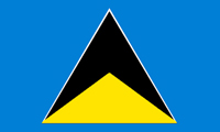 St Lucia Flag